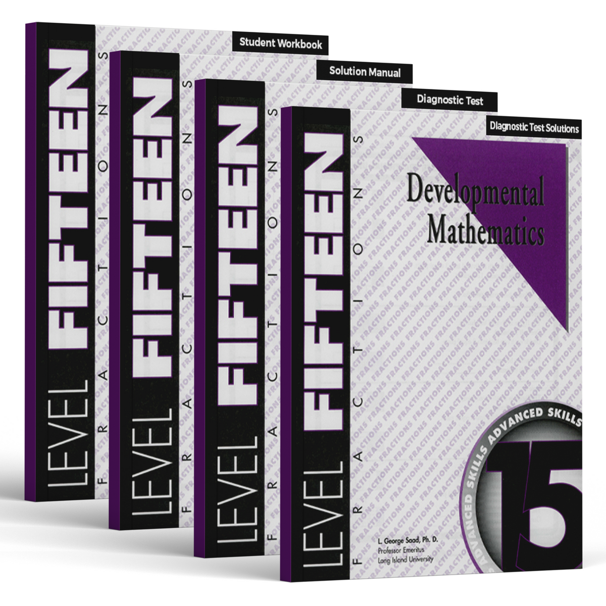 Developmental Mathematics: Level 15 E-Book Set | 7th Grade - 8th Grade Math Curriculum | Fractions: Advanced Skills (6 Month Access)