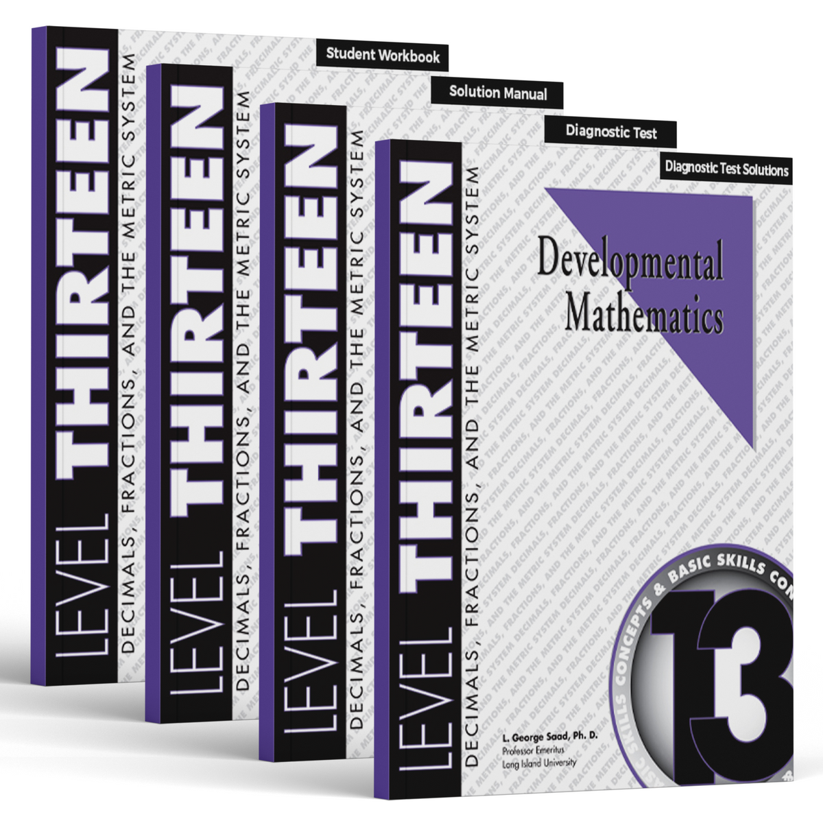 Developmental Mathematics: Level 13 E-Book Set | 7th Grade - 8th Grade Math Curriculum | Decimals, Fractions & the Metric System: Concepts and Skills (6 Month Access)
