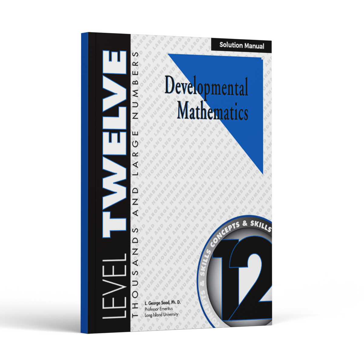 Developmental Mathematics: Level 12 Solution Manual | 6th Grade Math Curriculum | Thousands and Large Numbers: Concepts and Skills (12 Month Access)