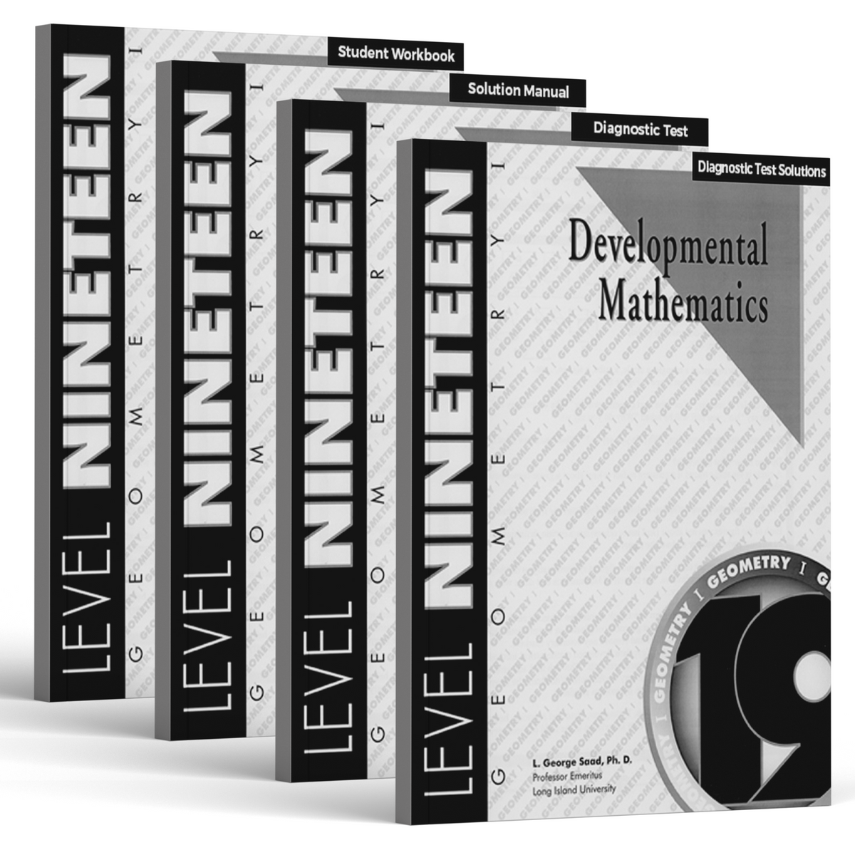 Developmental Mathematics: Level 19 E-Book Set | 9th Grade - 12th Grade Math Curriculum | Geometry 1: Foundations of Geometry (18 Month Access)