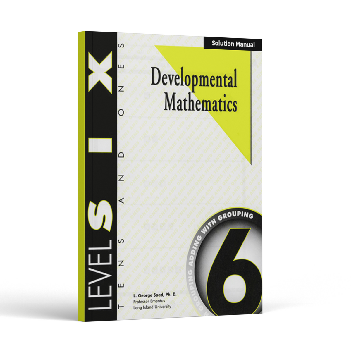 Developmental Mathematics: Level 6 Solution Manual | 4th Grade Math Curriculum | Tens & Ones: Adding and Grouping (18 Month Access)