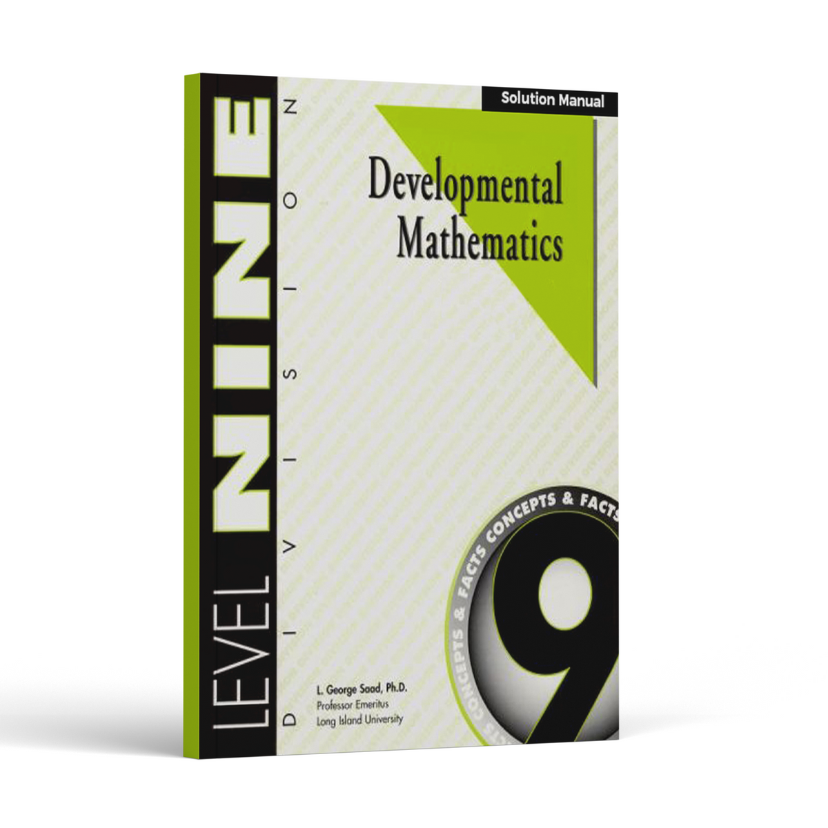 Developmental Mathematics: Level 9 Solution Manual | 5th Grade Math Curriculum | Division: Concepts and Facts (18 Month Access)