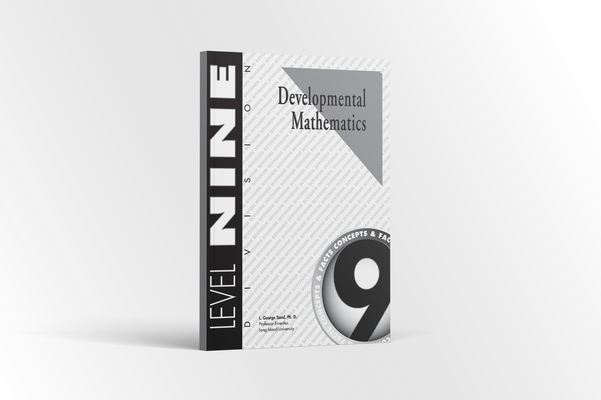 Developmental Mathematics: Level 9 Student Workbook | 5th Grade Math Curriculum | Division: Concepts and Facts (12 Month Access)