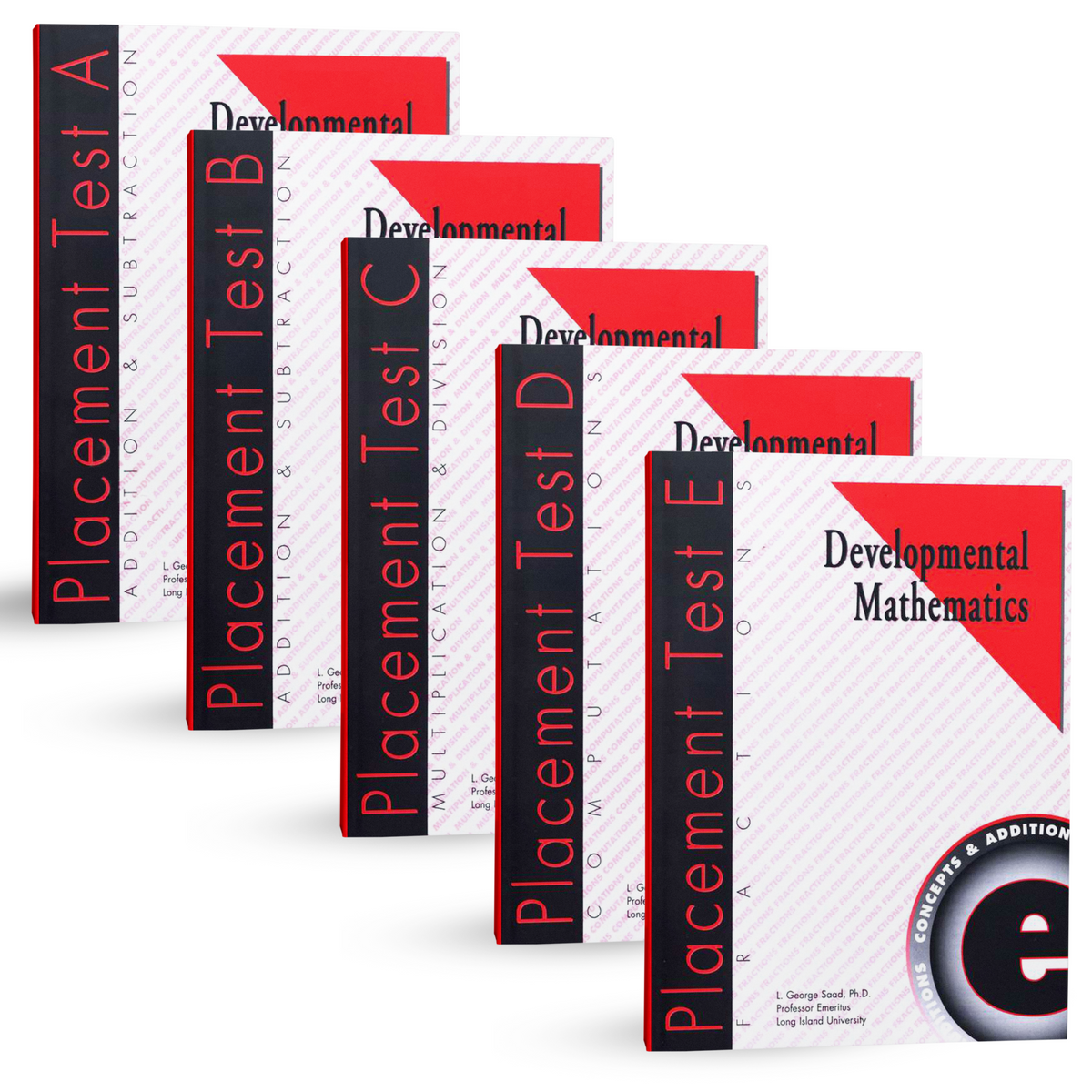 Developmental Mathematics: Placement Test Set (12 Month Access)
